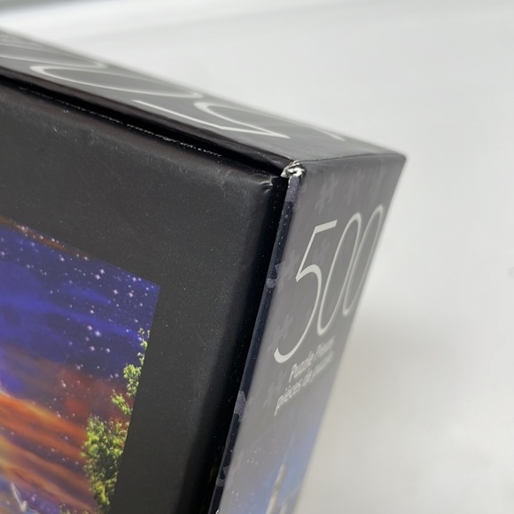 MB Castle Neuschwanstein foil effect 500 pc puzzle new - Picture 6 of 10